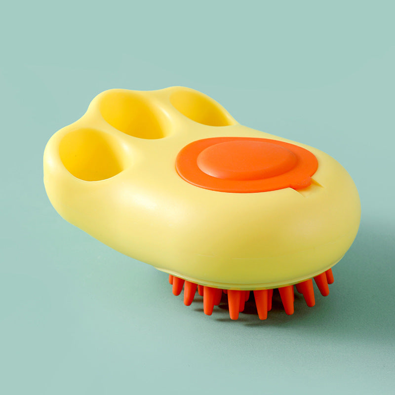 PawClean Foaming Cat Paw Bath Brush – Reusable Grooming & Massage Tool