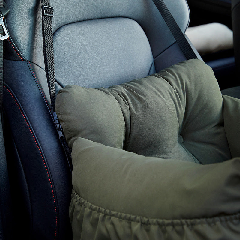 CozyPet Rides™ Multifunctional Pet Car Seat – Safety Bed for Dogs & Cats