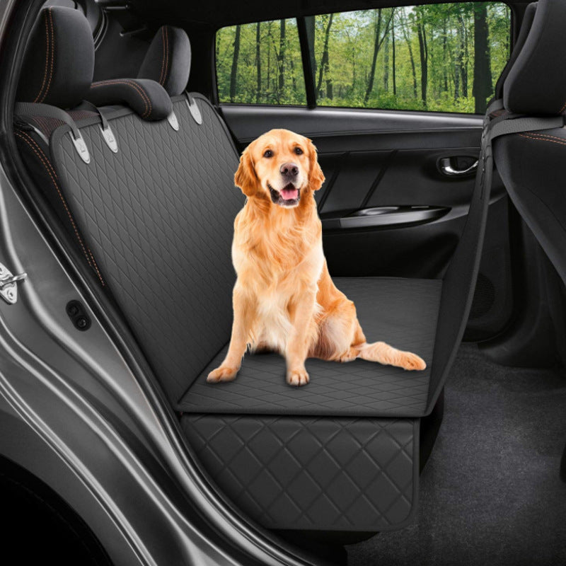CozyPet Rides™ Dog Car Seat Cover – Hammock Style and Safety Protector
