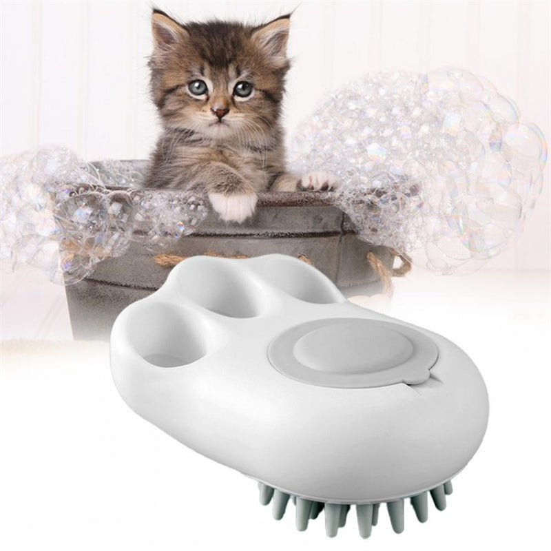 PawClean Foaming Cat Paw Bath Brush – Reusable Grooming & Massage Tool