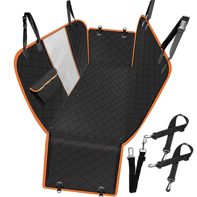 CozyPet Rides™ Dog Car Seat Cover – Hammock Style and Safety Protector