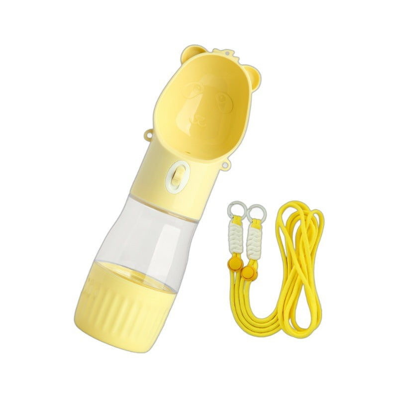 CozyPet Rides™ 2-in-1 Portable Dog Water Bottle & Food Bowl