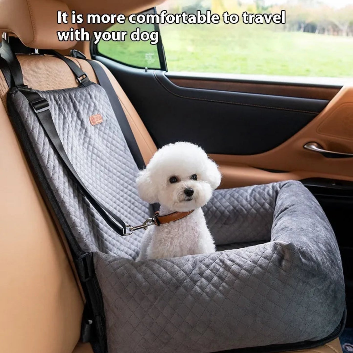 CozyPet Rides™ Dog Car Seat and Bed