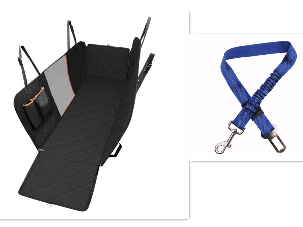 CozyPet Rides™ Dog Car Seat Cover – Hammock Style and Safety Protector