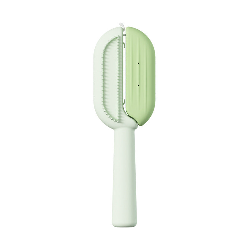 CozyPet Rides™ 3-in-1 Self-Cleaning Grooming Brush – Pet Hair Remover & Massager