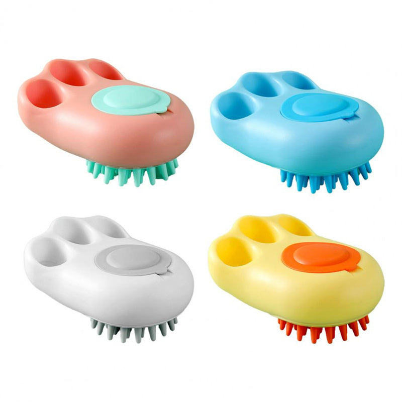 PawClean Foaming Cat Paw Bath Brush – Reusable Grooming & Massage Tool