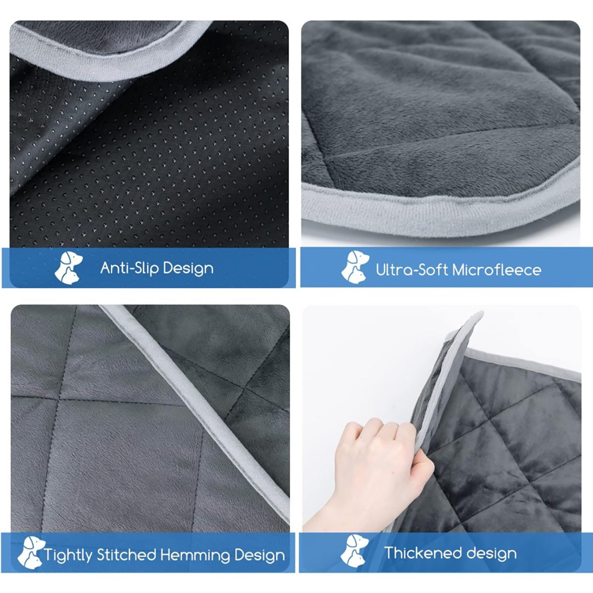 CozyPet Rides™ Self-Heating Thermal Pet Mat