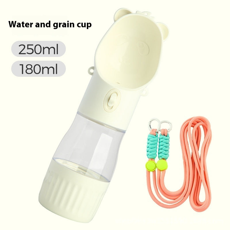 CozyPet Rides™ 2-in-1 Portable Dog Water Bottle & Food Bowl