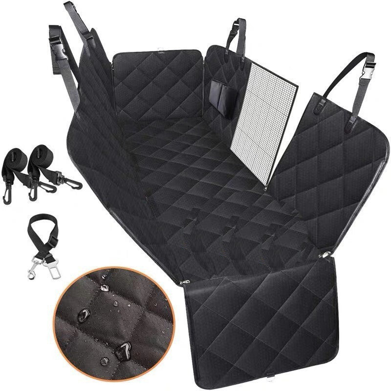 CozyPet Rides™ Dog Car Seat Cover – Hammock Style and Safety Protector