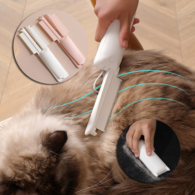 CozyPet Rides Pet Grooming & Hair Removal Brush - Massage Epilator