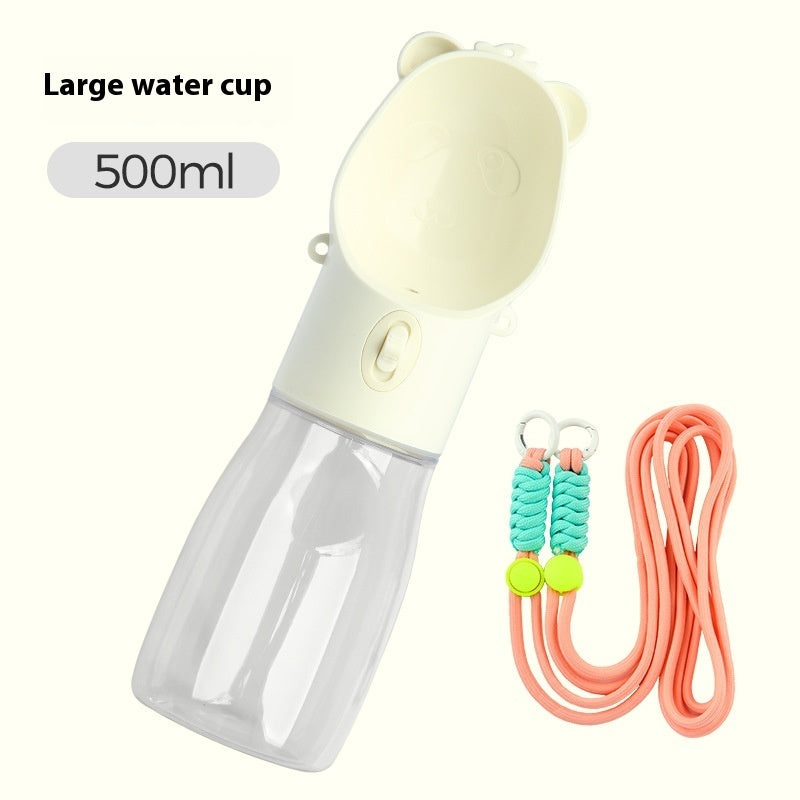 CozyPet Rides™ 2-in-1 Portable Dog Water Bottle & Food Bowl