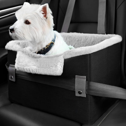 CozyPet Rides™ Portable Dog Booster Seat (With Safety Clip)
