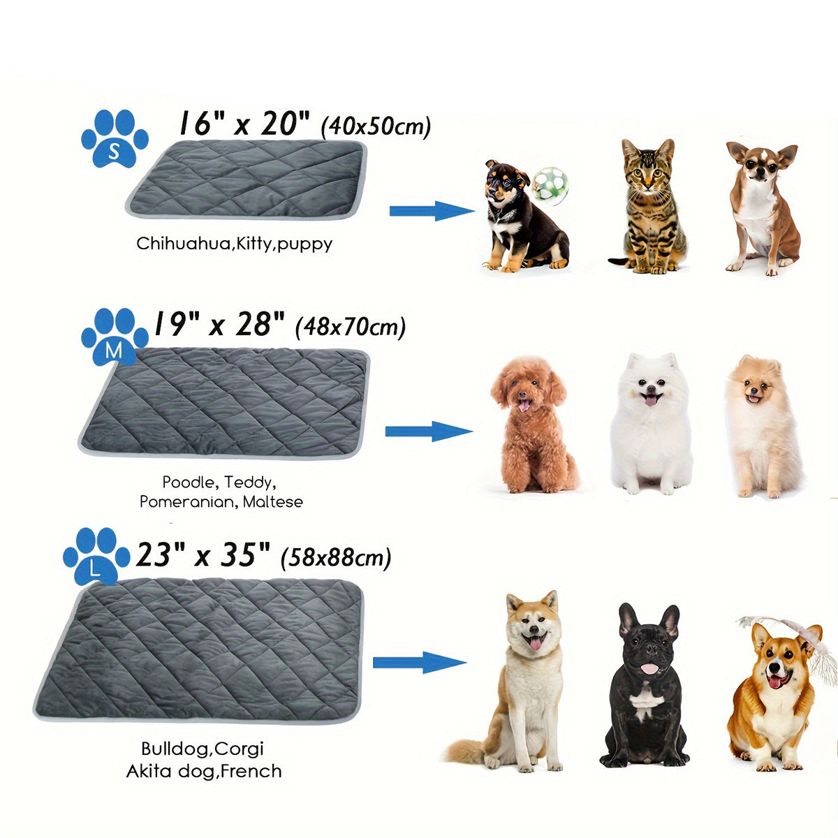 CozyPet Rides™ Self-Heating Thermal Pet Mat