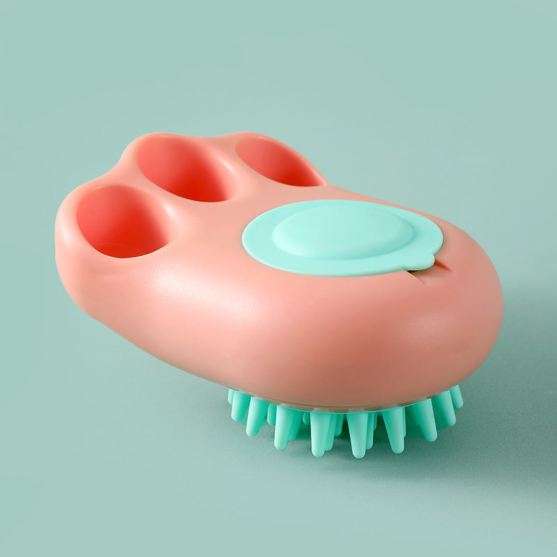 PawClean Foaming Cat Paw Bath Brush – Reusable Grooming & Massage Tool