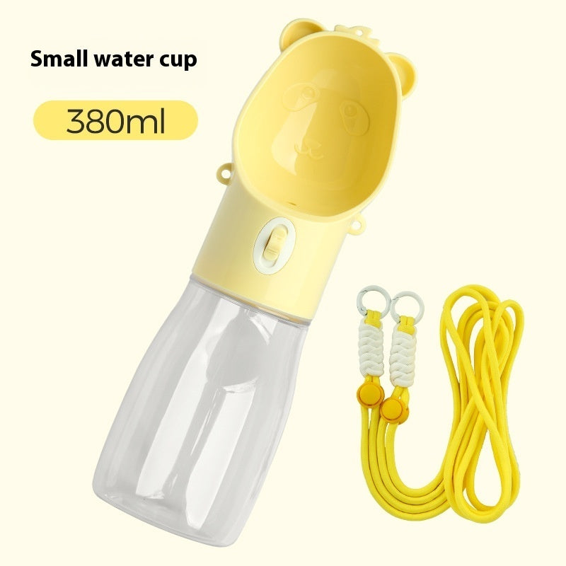 CozyPet Rides™ 2-in-1 Portable Dog Water Bottle & Food Bowl